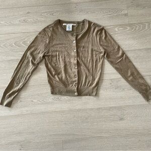 Vintage silk cardigan